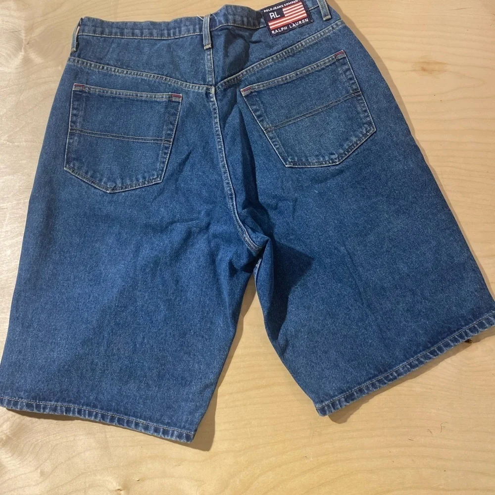 Ralph Lauren Polo Jean Company Blue Denim Men's Shorts 34 (OK)